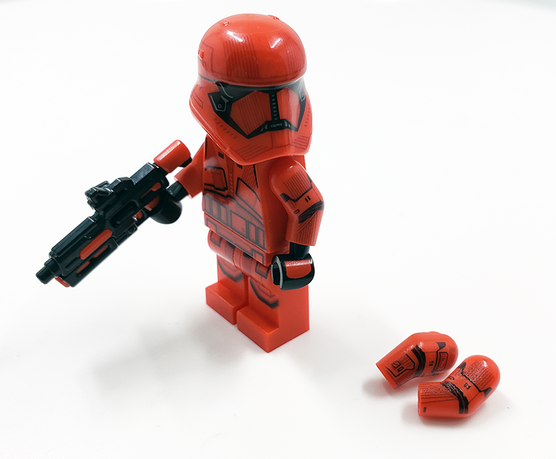 Lego red online trooper