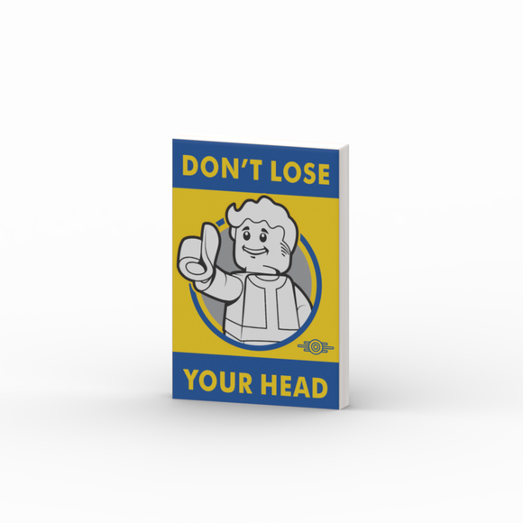 2x3 Poster - Don't Lose Your Head - 09