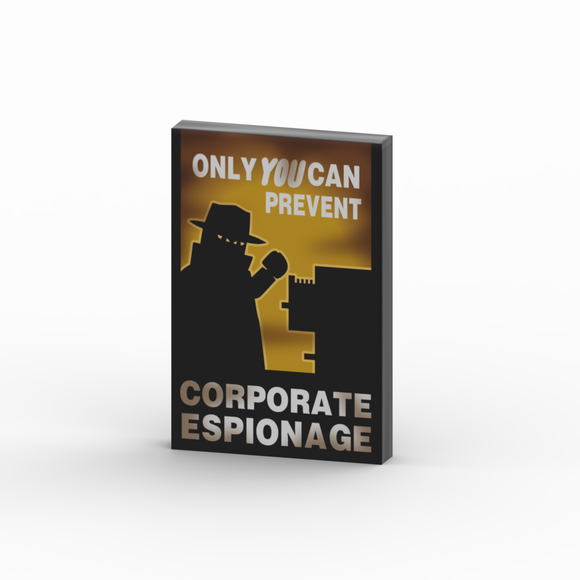 2x3 Poster - Corporate Espionage