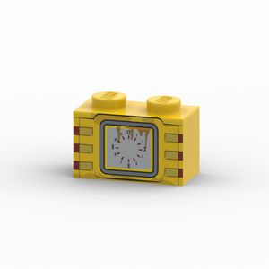 1x2 Brick - Clock